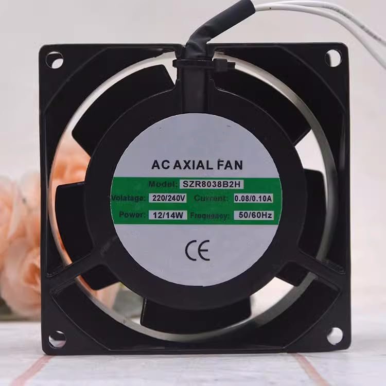 for 220V 0.08/0.10A SZR8038B2H 8038 8CM/cm high Temperature Resistant Cooling Fan