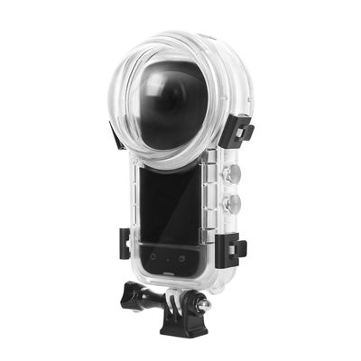WLLBMDJ 50m Waterproof Diving Case for Insta360 X4 360-degree Invisible Underwater Photo Video Protective Shell Cover for 360 X4 Camera
