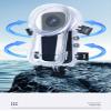 WLLBMDJ 50m Waterproof Diving Case for Insta360 X4 360-degree Invisible Underwater Photo Video Protective Shell Cover for 360 X4 Camera view 4