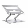 MAKEJ Aluminum Alloy Adjustable Laptop Stand Folding Portable for Notebook Computer Bracket Lifting Holder(Gray) view 1