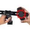 Universal Walkie-Talkie and CB Mic Holder, Cellphone GPS Bracket with Adhesive Back and Pre Drill Holes with Self-Tapping Screw for Yaesu Baofeng Kenwood Quansheng Midland Motorola view 4