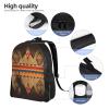 DJUETRUI Backpack for Men Women Lightweight Travel Backpack Native American Carry On Backpack Laptop Backpack Casual Daypack view 3