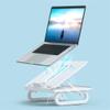 MAKEJ Laptop Stand 10 Height Levels Adjustable Laptop Mount for All Notebook Computer Holder Riser Notebook Stand(Ordinary) view 3