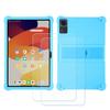 BMPNLSZ TPU Cover for Blackview Tab 90 WiFi + 2 HD Tempered Glass, Silicone Shell Bumper Protective Back Case - 9 Hardness Anti-Scratch Screen Protector (10,92") - TBlue view 1
