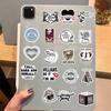 104 PCS Dark Romance Stickers, Booktok Reading Bookish Sticker for IPAD, Laptop, Ebook Readers Clear Case, Vinyl Sticker Pack for Adults, Book Lovers view 3