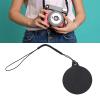 4.7cm Leather Lens Sticker with 15cm String, Instant Camera Lens Keeper Holder, Lens Holder for Mini EVO - Lens Anti Lost view 4
