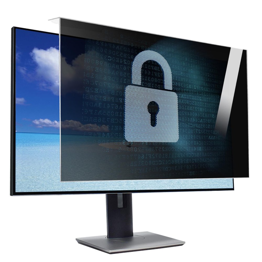 JC JCSKY Computer Privacy Screen Protector, 18-32 Inch Hanging Widescreen Monitor Shield, for Privacy Protection in Daily Life and Work,25/27in 613x356mm