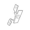 Genuine OEM Right Park Assist Camera Bracket For BMW 528i 51117203826 view 1