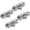 4PCS UHF Lightning Arrestor PL259 Plug to SO239 Socket Bulkhead UHF Male view 1
