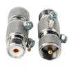 4PCS UHF Lightning Arrestor PL259 Plug to SO239 Socket Bulkhead UHF Male view 4