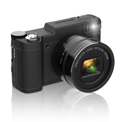 4K Digital Camera, 48MP Autofocus Vlogging Camera, HD 5X Optical Zoom & 8X Digital Zoom, Compact Camera with 3.0 Inch Flip Screen, Travel Camera Recorder for Photography