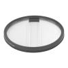 Double Half Moon Prism Special Effect Filter, Blur Zoom Center Lens for DSLR Cameras, K9 Optical Glass Camera Lens Accessories with Aluminum Frame (77MM) view 2