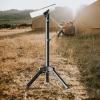 Lymorexan Starlink Mini Mount, Adjustable Heavy Duty Tripod Mount, Compatible with Starlink Mini, Aluminum and Rubber, Black, Floor Mount view 1