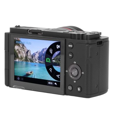 Fabater 5K Digital Camera, 12X Optical Zoom, 3.2 inch Touchscreen, WDR Stabilization, Action Camcorder