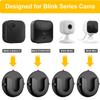 3 Pack Blink Camera Adhesive Wall Mount Bracket for Blink Mini/Mini 2 /Blink Outdoor 4 /Blink XT3/Blink Indoor Cameras/Ring Indoor Cam, VHB Stick On,No Drilling Mounting Bracket for Blink Camera view 2