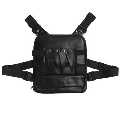 Naroote Hair Stylist Waist Bag, Barber Accessories PU Large Capacity Multifunctional Salon Pouch for Professional Barbers and Hairdressers
