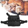 Naroote Hair Stylist Waist Bag, Barber Accessories PU Large Capacity Multifunctional Salon Pouch for Professional Barbers and Hairdressers view 2