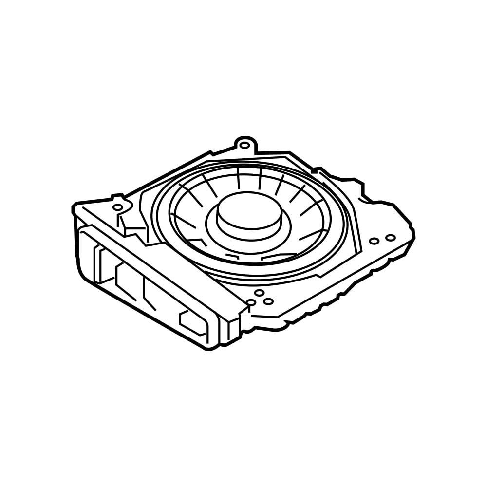 Genuine OEM Rear Left Speaker For BMW 230i 65132622561