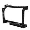 Camera Cage, Camera Stabilizer with Inner Hex Wrench 6x4.3x2in Black Aluminium Alloy Photography Extension Cage for R Mirrorless Camera view 1