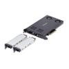 StarTech.com Dual-Bay M.2 NVMe SSD to PCIe x8 Removable Mobile Rack; PCI Express Bifurcation Required; Tool-Less Install view 2
