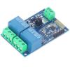 Smart Home Device Relay Module, PCB Circuit Board DC 5V 2 Channels Bt Relay Module Remote Control Via App for Home Automation & IoT Applications view 1