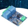 Smart Home Device Relay Module, PCB Circuit Board DC 5V 2 Channels Bt Relay Module Remote Control Via App for Home Automation & IoT Applications view 4