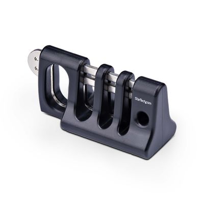 StarTech.com Peripheral Cable Anchor Lock, Secure Keyboard/Mouse, Cable Trap w/Metal Plate, Use w/Laptop Security Cable