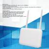 4G CPE Router, Portable 4G Router with SIM Card Slot 4 Antennae LAN Port, 300Mbps Home Router, Support 32 Users, for Asia Southeast Asia Africa Middle East Europe (US Plug) view 3