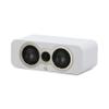 Q Acoustics 3090c Center Speaker Satin White - 2-Way Reflex Enclosure Type, 2 x 4 Mid/Bass Driver, 1 x 0.9 Tweeter - Active Speakers/HiFi Speakers for Home Theater Sound System view 1