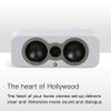 Q Acoustics 3090c Center Speaker Satin White - 2-Way Reflex Enclosure Type, 2 x 4 Mid/Bass Driver, 1 x 0.9 Tweeter - Active Speakers/HiFi Speakers for Home Theater Sound System view 2