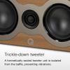 Q Acoustics 3090c Center Speaker Satin White - 2-Way Reflex Enclosure Type, 2 x 4 Mid/Bass Driver, 1 x 0.9 Tweeter - Active Speakers/HiFi Speakers for Home Theater Sound System view 4