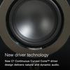 Q Acoustics 3020c Bookshelf Speakers Pair Satin Black - 2-Way Reflex Enclosure Type, 4.75" Bass Driver, 0.9" Tweeter - Stereo Speakers/Passive Speakers for Home Theater Sound System view 4
