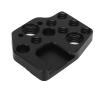 Quick Release Plate, Aluminum Alloy Portable Quick Release Plate with 1/4 Inch Hole 3/8 Inch Hole Cold Shoe for DJI Ronin S SC RS2 RS3 RSC2 Stabilizer view 1