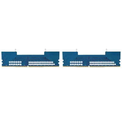 2PCS Professional Laptop DDR4 SODIMM to Desktop DIMM Memory RAM Connector Cards Converter Adapter