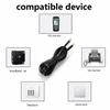3.3FT - 4 Pack Phone Extension Cord, Telephone Cable with Standard RJ11 Plug (6P4C), Black, for Landline Telephones, Fax, Modems, Answering Machines view 4