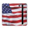 Carbon Fiber E-Reader Skin Compatible with Kobo Libra Colour (2024) - American Flag - Premium 3M Vinyl Protective Wrap Decal Cover - Easy to Apply | Crafted in The USA by MightySkins view 1