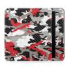 Carbon Fiber E-Reader Skin Compatible with Kobo Libra Colour (2024) - Red Camo - Premium 3M Vinyl Protective Wrap Decal Cover - Easy to Apply | Crafted in The USA by MightySkins view 1