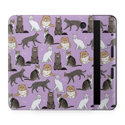 E-Reader Skin Compatible with Kobo Libra Colour (2024) - Cat Chaos - Premium 3M Vinyl Protective Wrap Decal Cover - Easy to Apply | Crafted in The USA by MightySkins