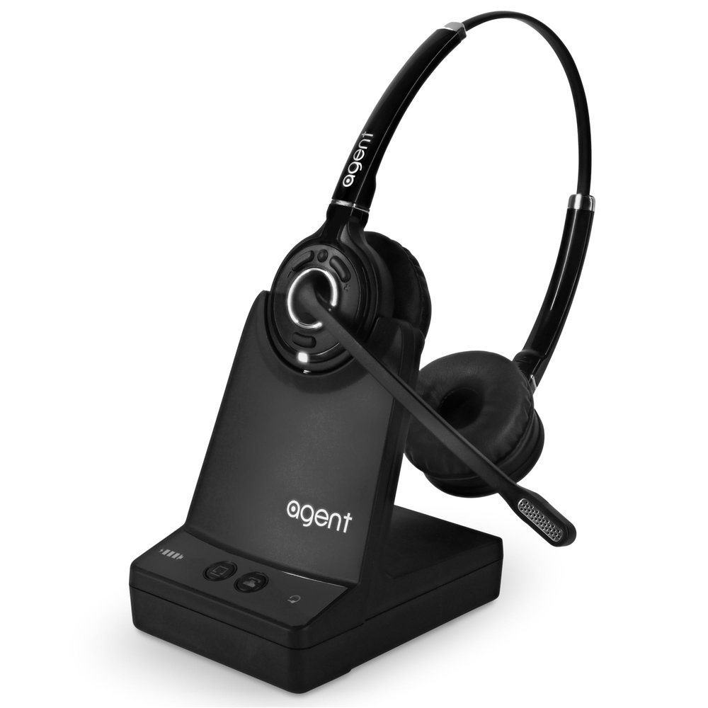 TruVoice AW60 Wireless Headset with Noise Canceling Mic and EHS for Remote Answer - Compatible with Cisco 6945 7821 7841 7861 7942G 7945G 7962G 7965G 7975G 8841 8851 8861 Desk Phones and Computer
