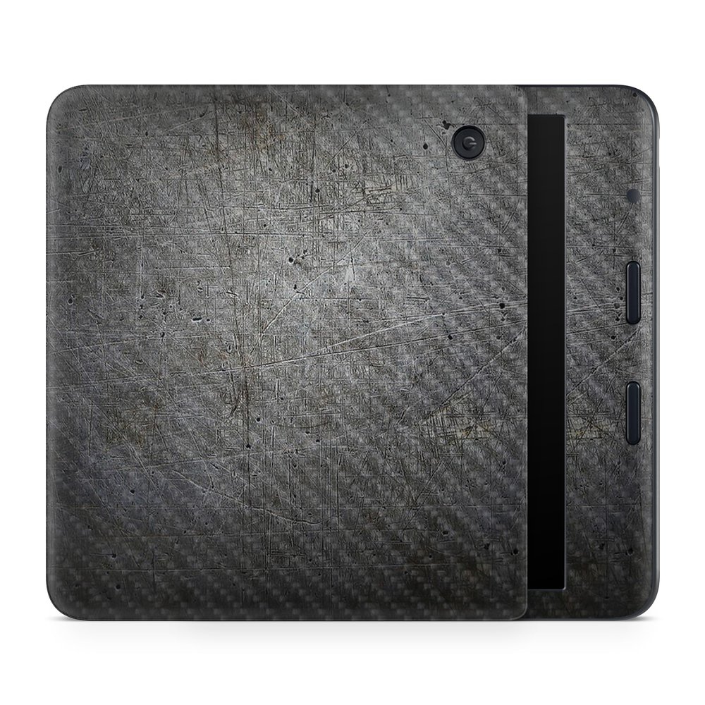 Carbon Fiber E-Reader Skin Compatible with Kobo Libra Colour (2024) - Scratched Up - Premium 3M Vinyl Protective Wrap Decal Cover - Easy to Apply | Crafted in The USA by MightySkins