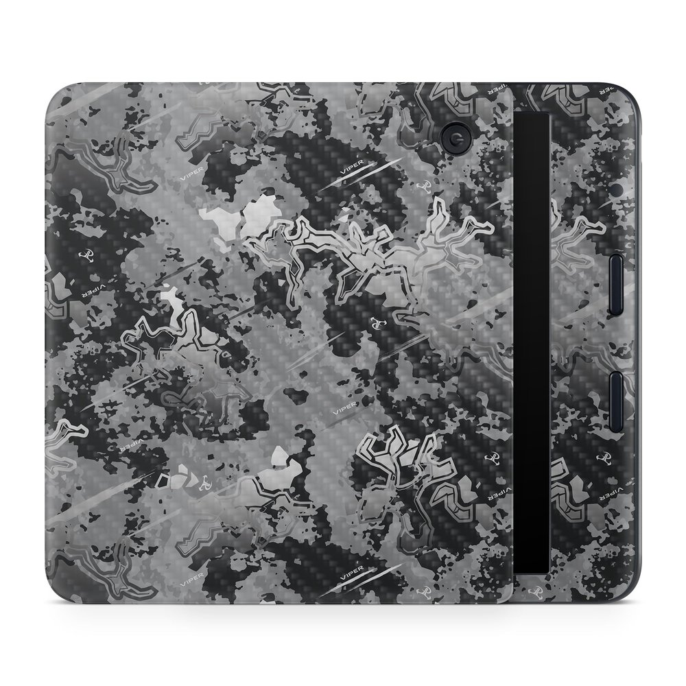 Carbon Fiber E-Reader Skin Compatible with Kobo Libra Colour (2024) - Viper Urban - Premium 3M Vinyl Protective Wrap Decal Cover - Easy to Apply | Crafted in The USA by MightySkins
