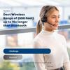 TruVoice AW50 Wireless Headset with Noise Canceling Mic and EHS for Remote Answer - Compatible with Cisco 6945 7821 7841 7861 7942G 7945G 7962G 7965G 7975G 8841 8851 8861 Desk Phones and Computer view 4
