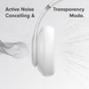 Beats Studio Pro - Premium Wireless Over-Ear Headphones- Up to 40-Hour Battery Life, Active Noise Cancelling, USB-C Lossless Audio, Apple & Android Compatible - Matte White view 3
