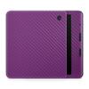 Carbon Fiber E-Reader Skin Compatible with Kobo Libra Colour (2024) - Solid Purple - Premium 3M Vinyl Protective Wrap Decal Cover - Easy to Apply | Crafted in The USA by MightySkins view 1