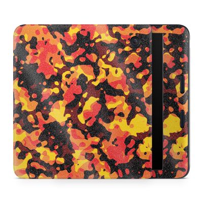 Glossy Glitter E-Reader Skin Compatible with Kobo Libra Colour (2024) - Warm Modern Camo - Premium 3M Vinyl Protective Wrap Decal Cover - Easy to Apply | Crafted in The USA by MightySkins