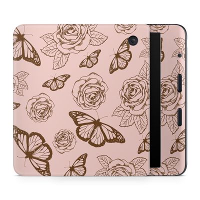 E-Reader Skin Compatible with Kobo Libra Colour (2024) - Butterfly Garden - Premium 3M Vinyl Protective Wrap Decal Cover - Easy to Apply | Crafted in The USA by MightySkins