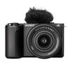 Sony Alpha ZV-E10 II Mirrorless Camera with 16-50mm Lens (Black) (ZVE10M2KB) + 64GB Memory Card + Bag + Card Reader + HDMI Cable + Flex Tripod + Hand Strap + Memory Wallet + Cleaning Kit view 3