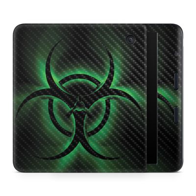 Carbon Fiber E-Reader Skin Compatible with Kobo Libra Colour (2024) - Bio Glare - Premium 3M Vinyl Protective Wrap Decal Cover - Easy to Apply | Crafted in The USA by MightySkins