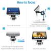 Digital Microscope, Microscopio .3in 1000x 2MP USB Digital Electron Microscope Industrial Repair Inspection Tool view 4