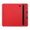 Carbon Fiber E-Reader Skin Compatible with Kobo Libra Colour (2024) - Solid Red - Premium 3M Vinyl Protective Wrap Decal Cover - Easy to Apply | Crafted in The USA by MightySkins view 1